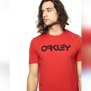 Oakley Men's Red T-Shirt